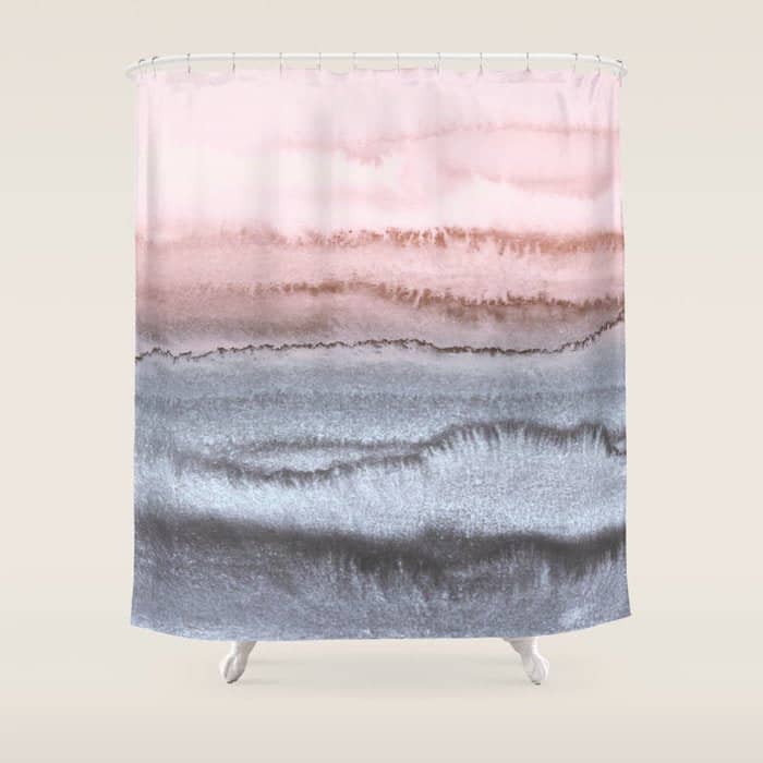 Within The Tides - Scandi Love Shower Curtain