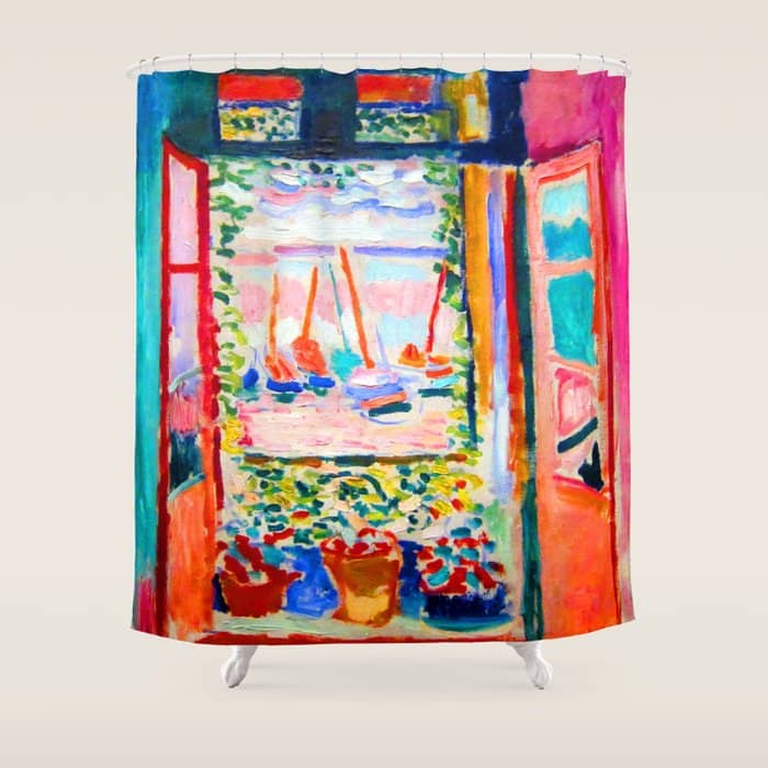 Henri Matisse Open Window Shower Curtain