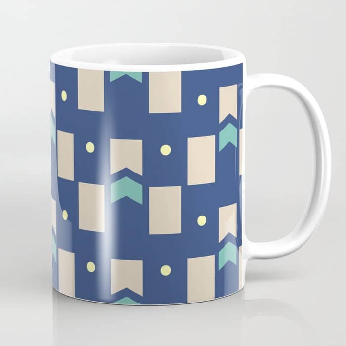 Art Deco Geometric Pattern 272 Coffee Mug