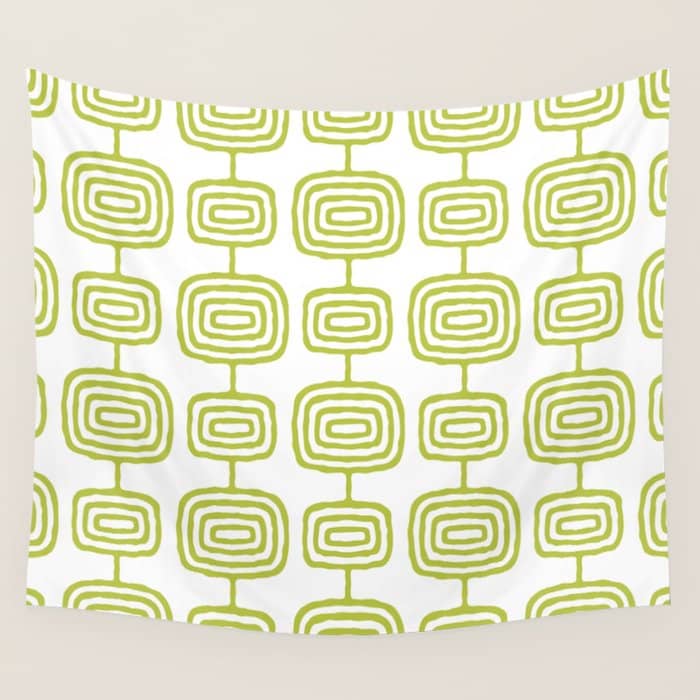 Mid Century Modern Decoration Wall Tapestry