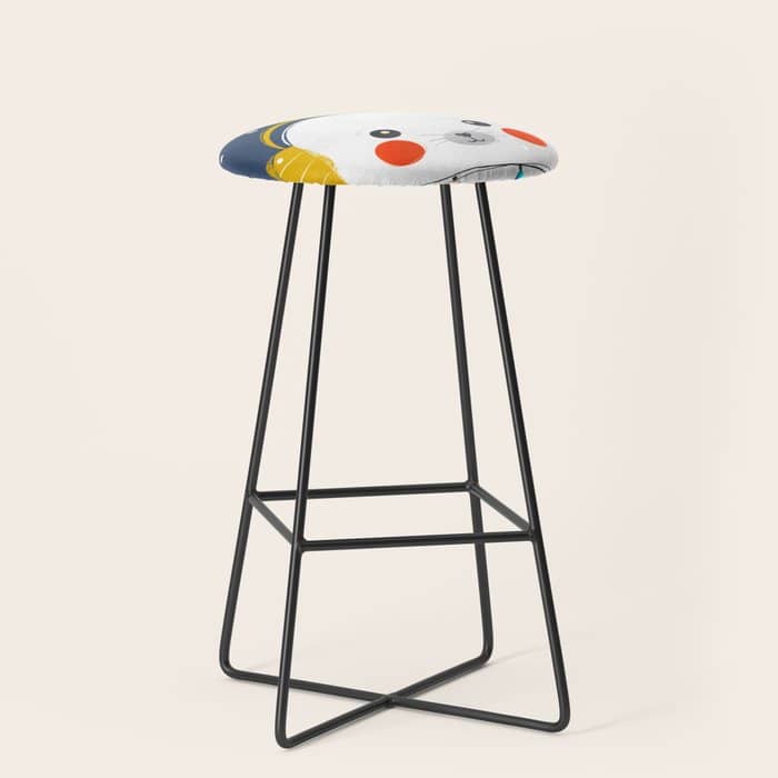 Christmas Baby Seal With Fairy Lights Stool