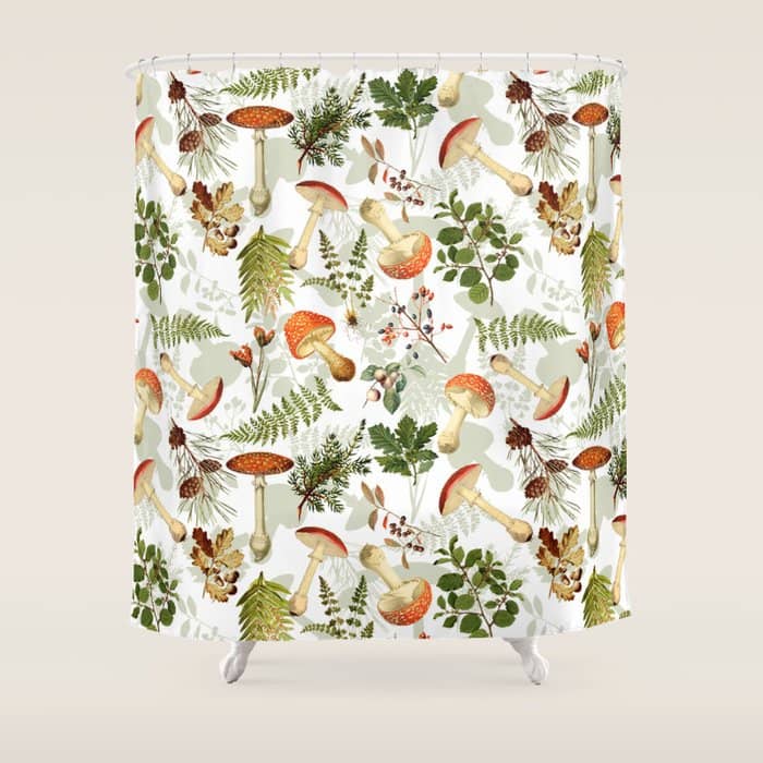Vintage & Shabby Chic - Autumn Harvest Botanical Garden Shower Curtain