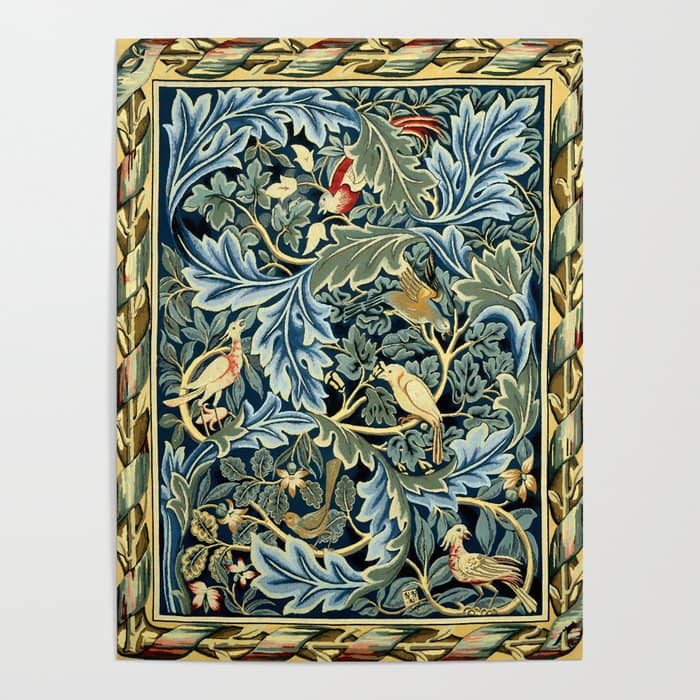 William Morris "Birds And Acanthus" Poster