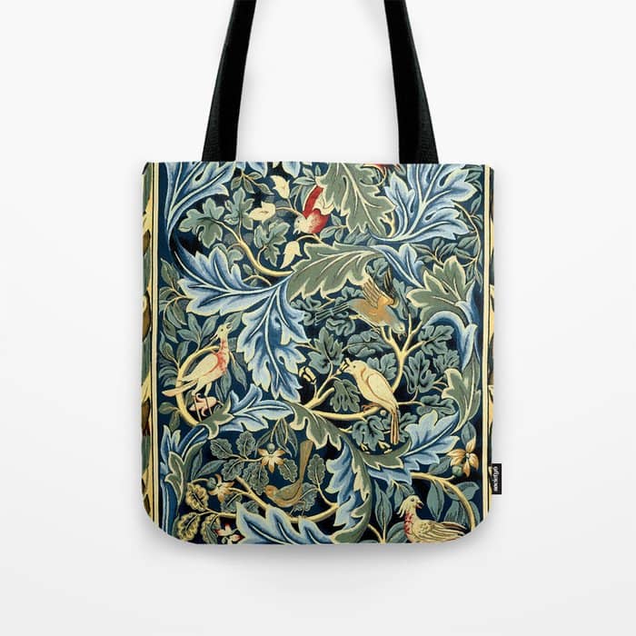 William Morris "Birds And Acanthus" Tote Bag