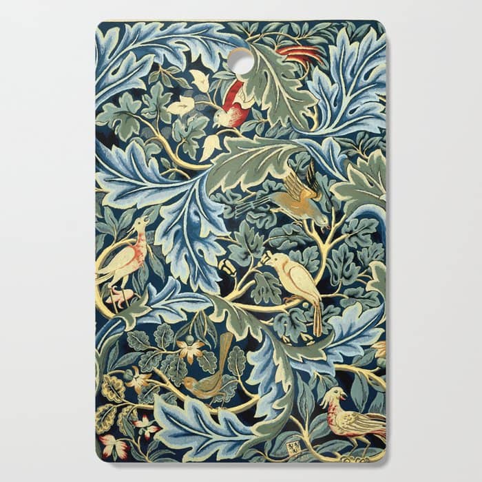 William Morris "Birds And Acanthus" Cutting Board