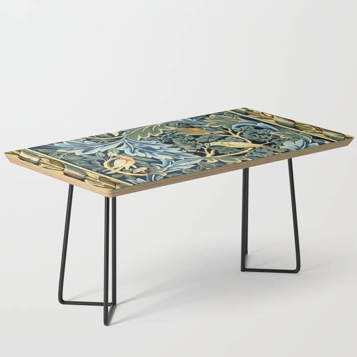 William Morris "Birds And Acanthus" Coffee Table