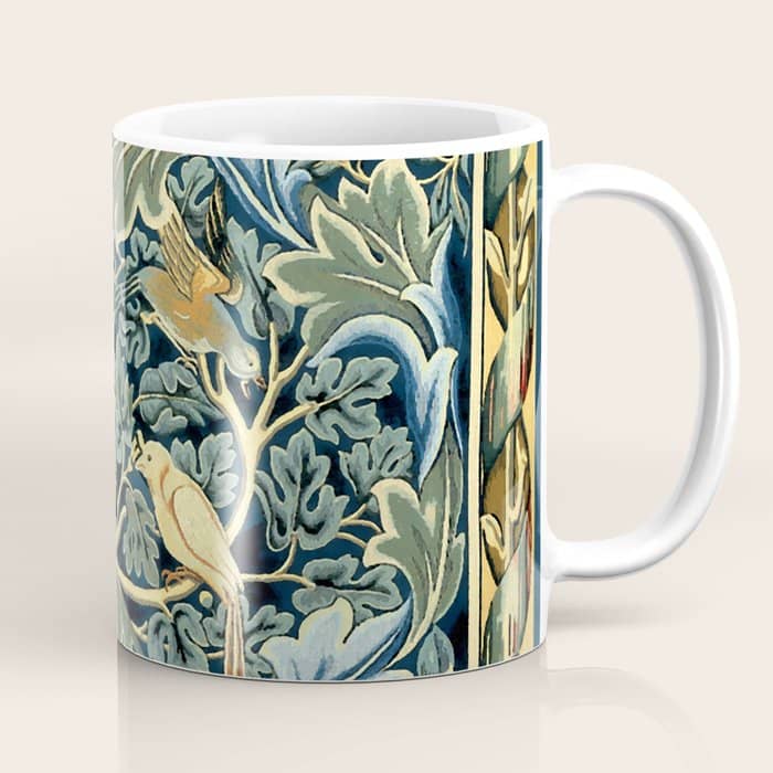 William Morris "Birds And Acanthus" Coffee Mug