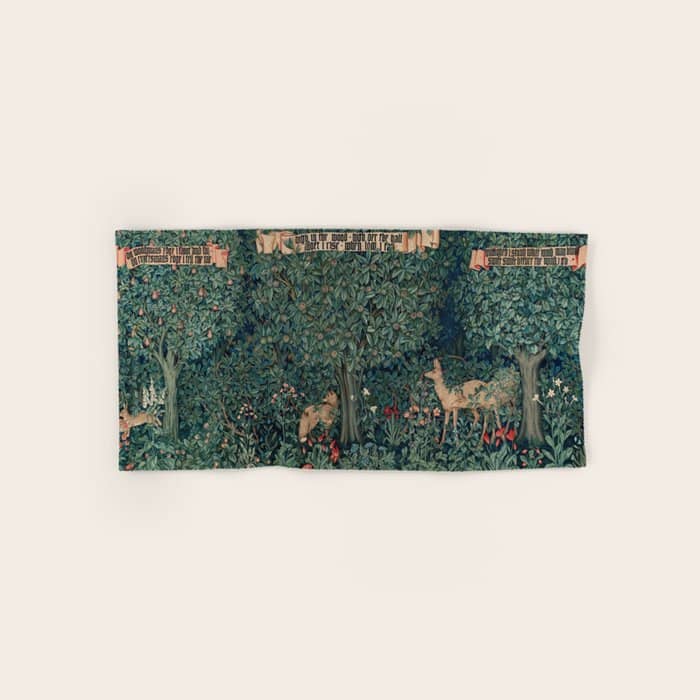 John Henry Dearle "Greenery" 1. Bath Towel