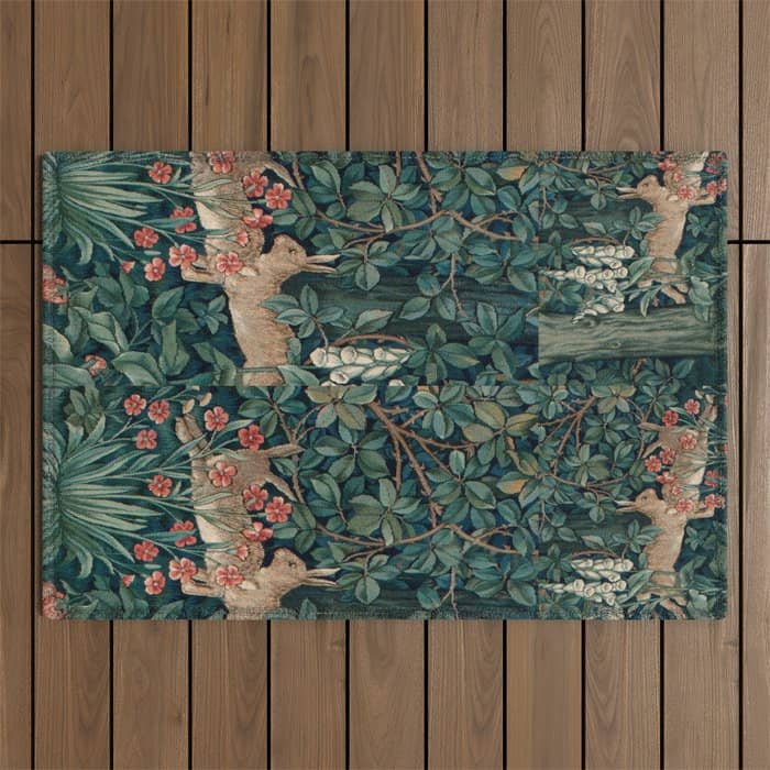 John Henry Dearle "Greenery" 4. Outdoor Rug