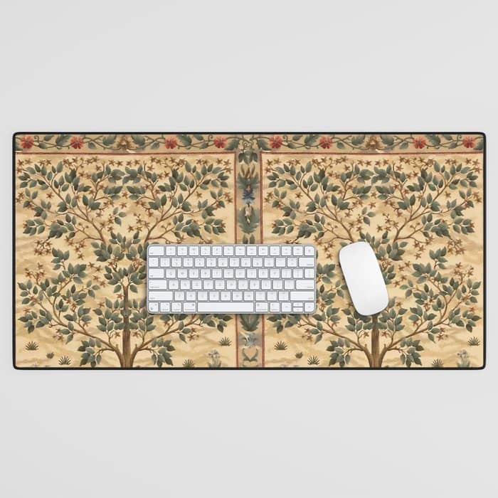 William Morris "Tree Of Life" 3. Desk Mat