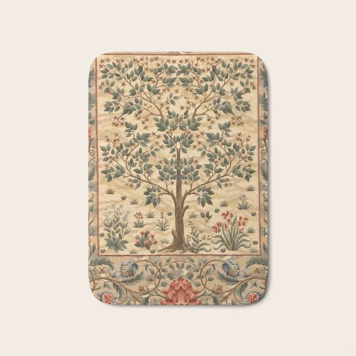 William Morris "Tree Of Life" 3. Bath Mat