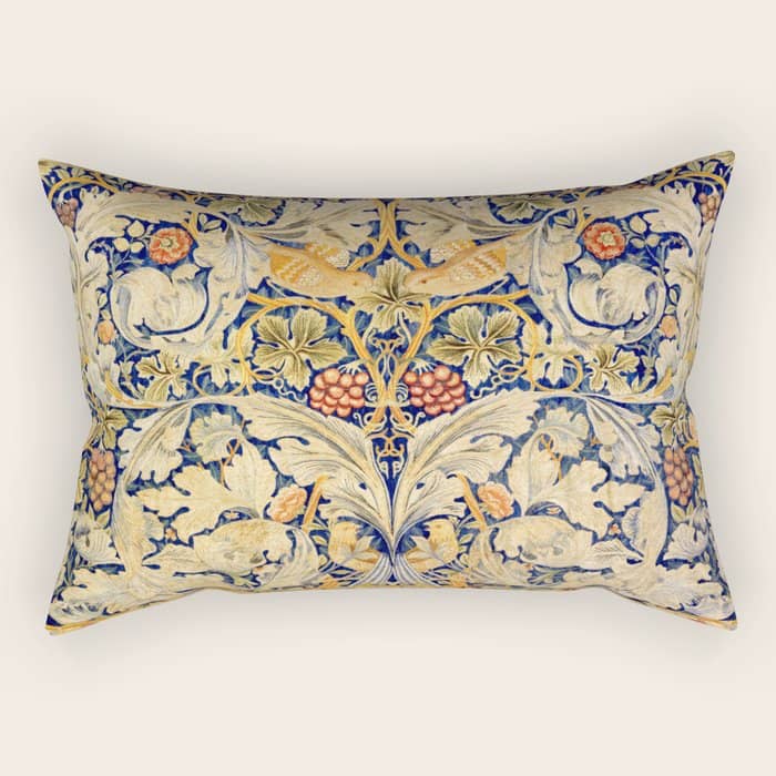 William Morris "Acanthus And Vine" 1. Rectangular Pillow