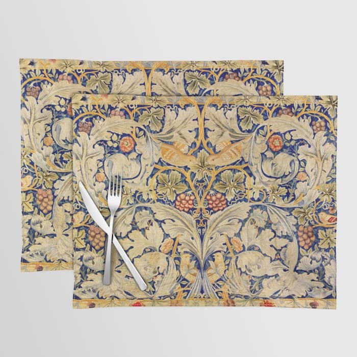 William Morris "Acanthus And Vine" 1. Placemat