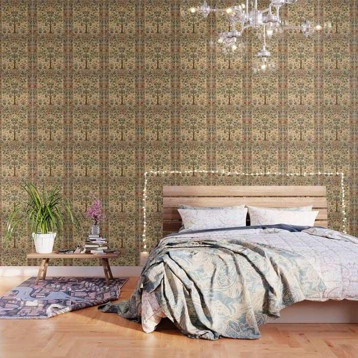 William Morris "Tree Of Life" 3. Wallpaper