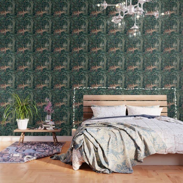 John Henry Dearle "Greenery" 4. Wallpaper