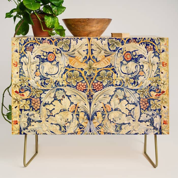 William Morris "Acanthus And Vine" 1. Credenza