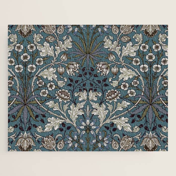William Morris "Hyacinth" 3. Jigsaw Puzzle