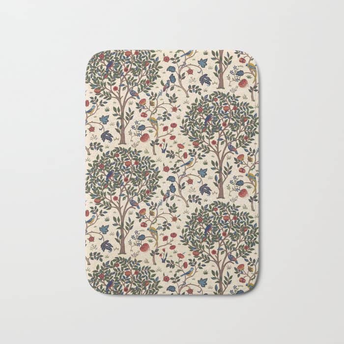 William Morris "Kelmscott Tree" 1. Bath Mat
