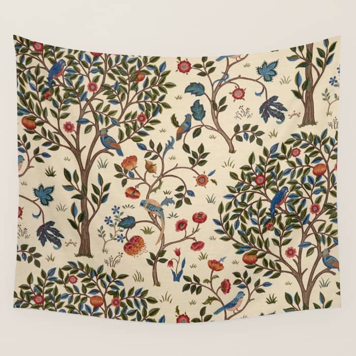 William Morris "Kelmscott Tree" 1. Wall Tapestry