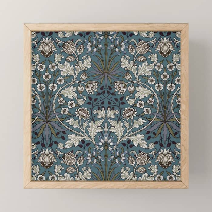 William Morris "Hyacinth" 3. Mini Art Print