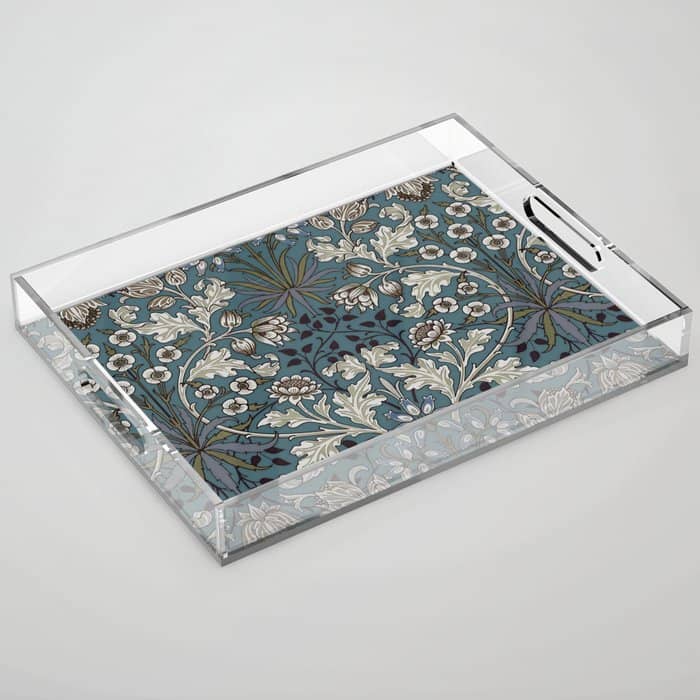 William Morris "Hyacinth" 3. Acrylic Tray