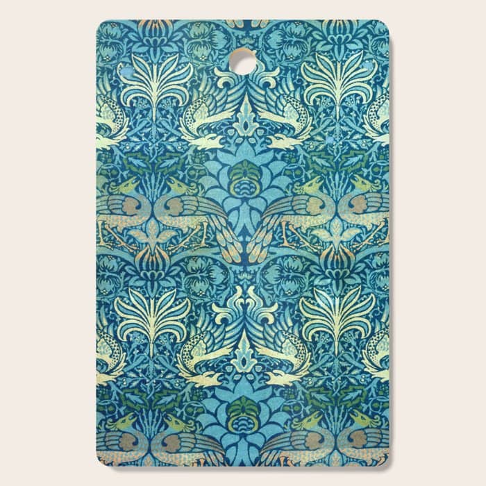 William Morris "Peacock And Dragon" Cutting Board