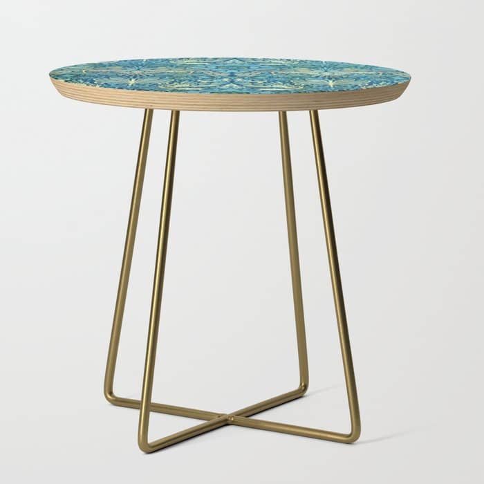 William Morris "Peacock And Dragon" Side Table