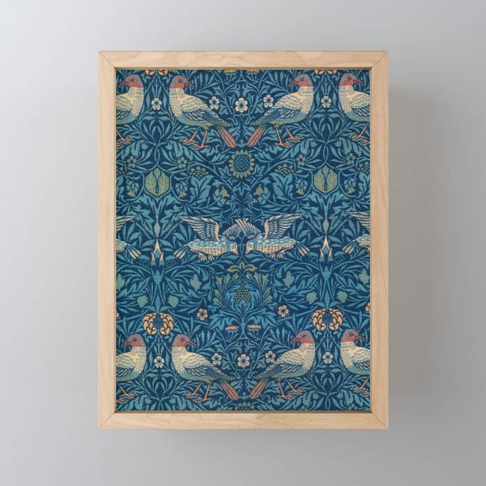 William Morris "Birds" 1. Mini Art Print