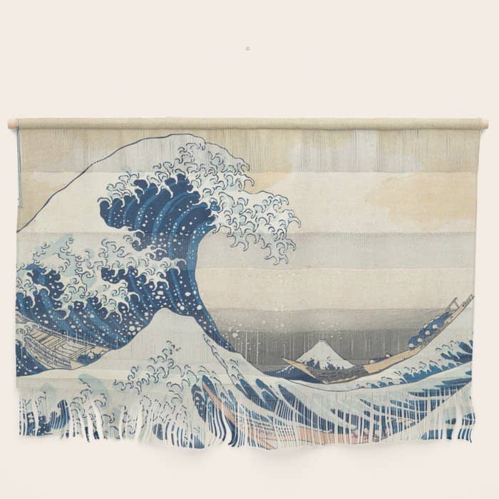 The Great Wave Off Kanagawa Wall Hanging