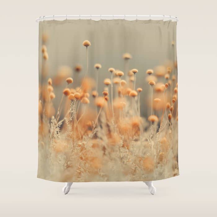 Mustard Yellow Flowers - Flower Photography By Ingrid Beddoes Shower Curtain