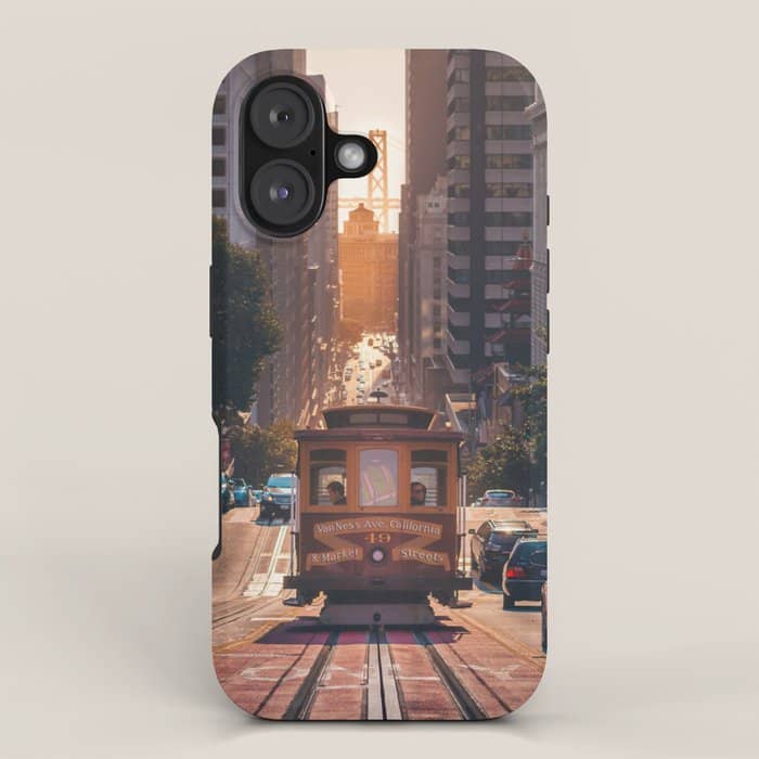 San Francisco Trolley (Color) Iphone Case