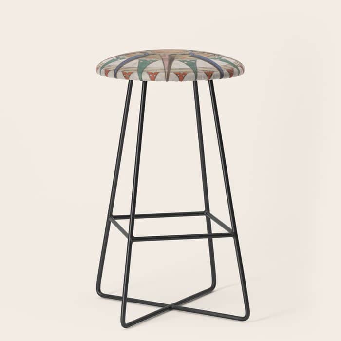 Historical Nautical Compass (1543) Stool