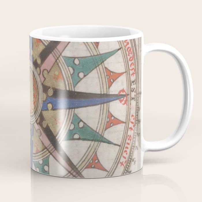Historical Nautical Compass (1543) Coffee Mug