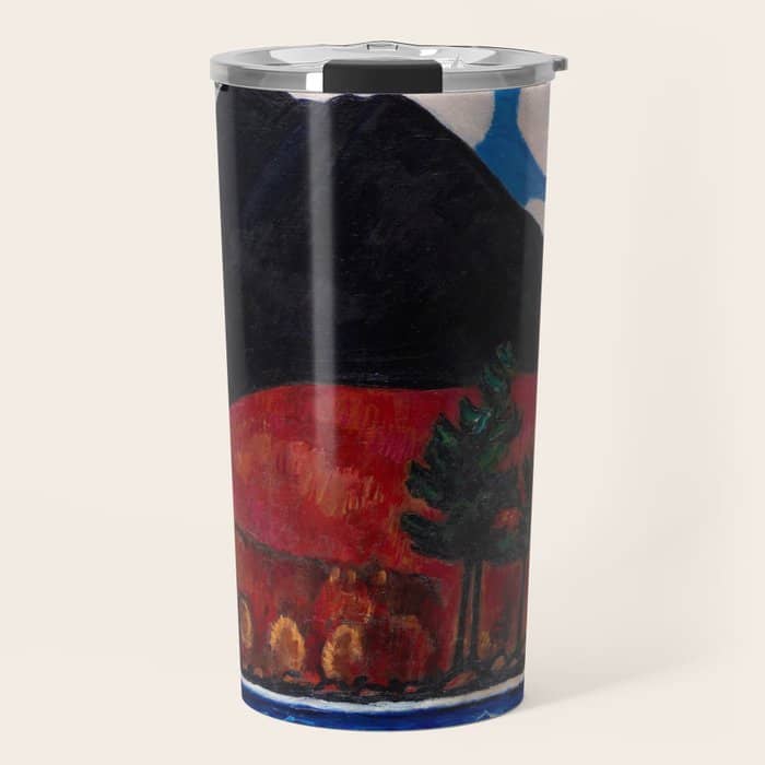 Mt. Katahdin, Autumn #2  By Marsden Hartley Travel Mug