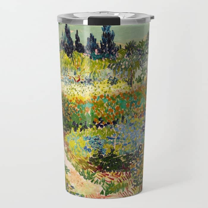 Vincent Van Gogh - Garden At Arles Travel Mug