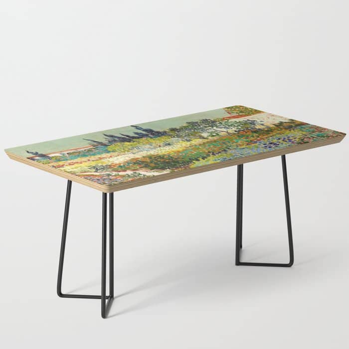 Vincent Van Gogh - Garden At Arles Coffee Table