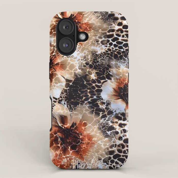 Leopard Pattern Animal Print Iphone Case