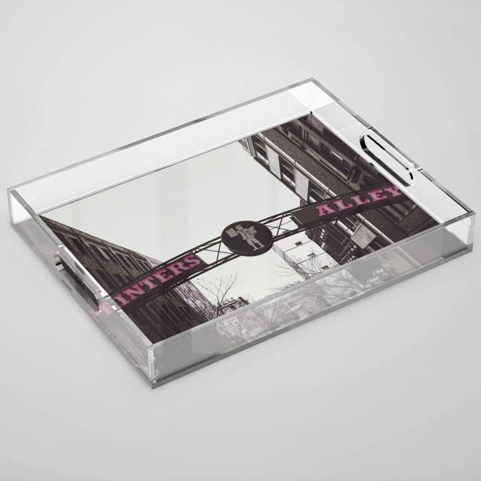 Printers Alley Nashville Tennessee Acrylic Tray