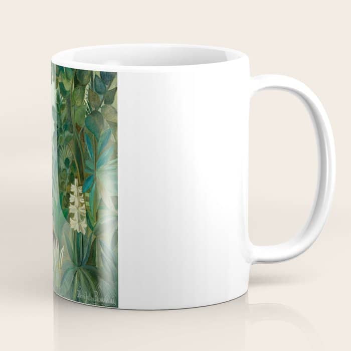 Henri Rousseau "The Equatorial Jungle" Coffee Mug