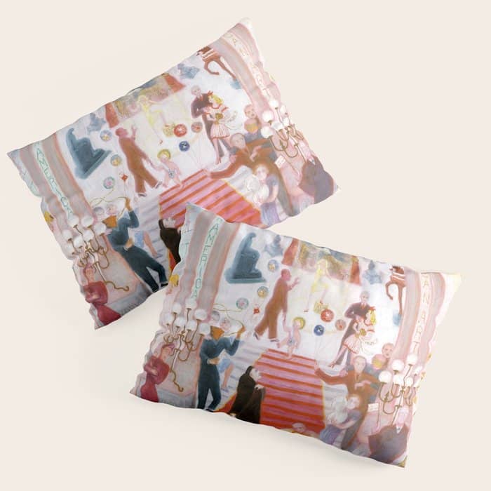 Florine Stettheimer "The Cathedrals Of Art" Pillow Sham