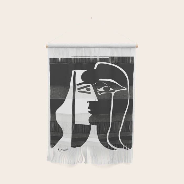 Picasso - Kiss 1979 Artwork Reproduction Wall Hanging