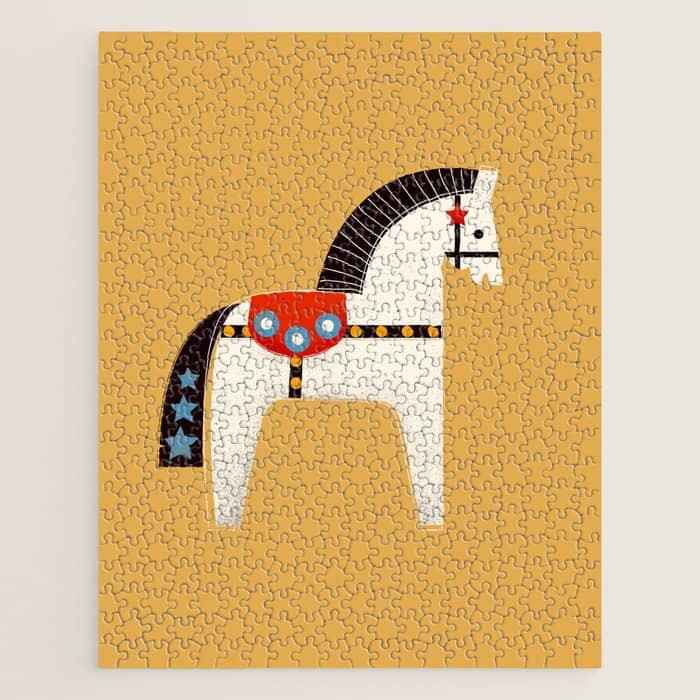 Festive Pony - Illustration Jigsaw Puzzle