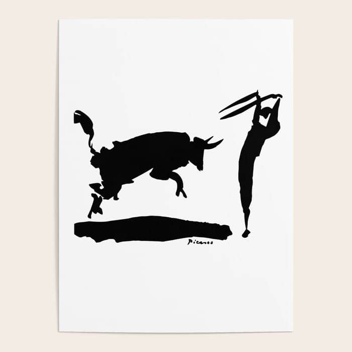 Picasso - Bullfight Iii 1960 Artwork Shirt, Reproduction Poster