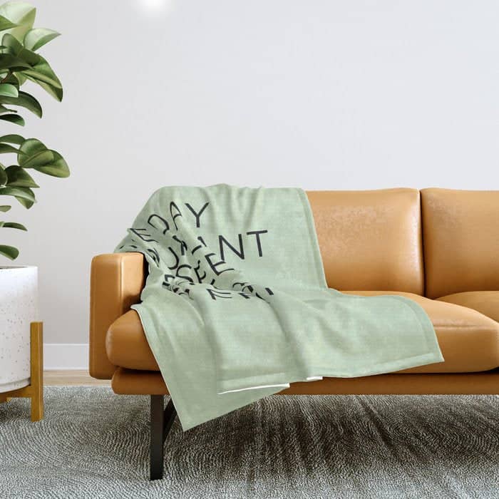 The Day You Plant The Seed Is Not The Day You Eat The Fruit Throw Blanket