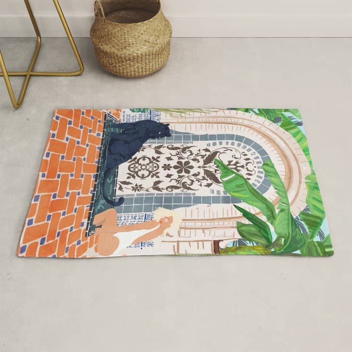 Frienaissance #Painting #Wildlife #Illustration Rug