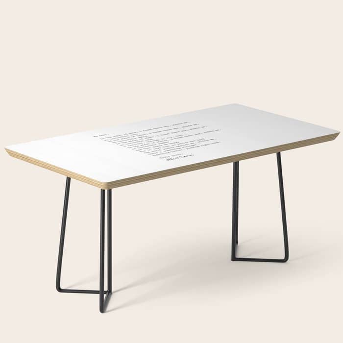 Albert Camus Quote - My Dear In The Midst Of Hate I Found Coffee Table