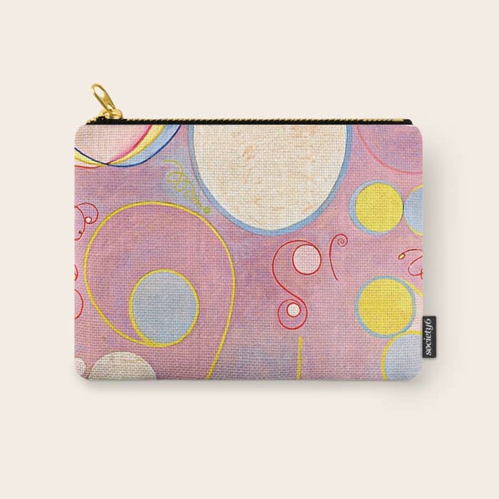 Hilma Af Klint "The Ten Largest, No. 08, Adulthood, Group Iv" Carry All Pouch