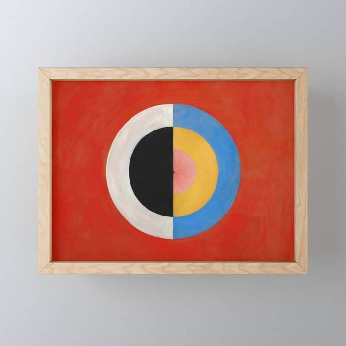 Hilma Af Klint "The Swan, No. 17, Group Ix-Suw" Mini Art Print
