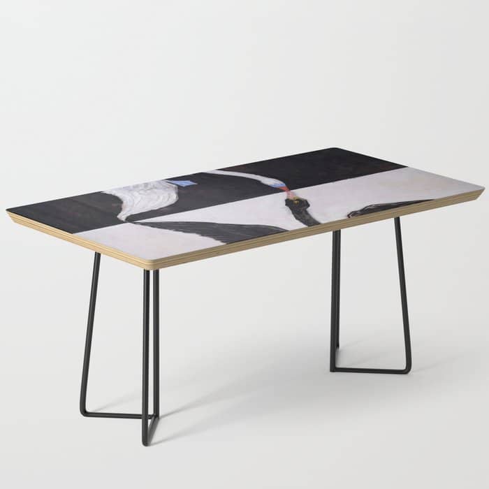 Hilma Af Klint "The Swan, No. 01, Group Ix-Suw" Coffee Table