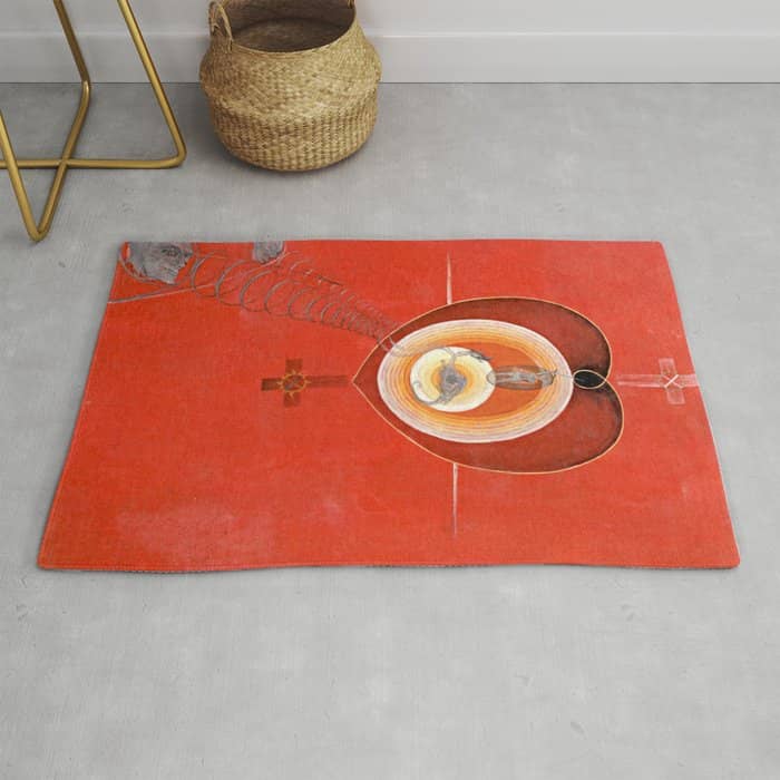 Hilma Af Klint "The Dove, No. 08, Group Ix-Uw, No. 32" Rug